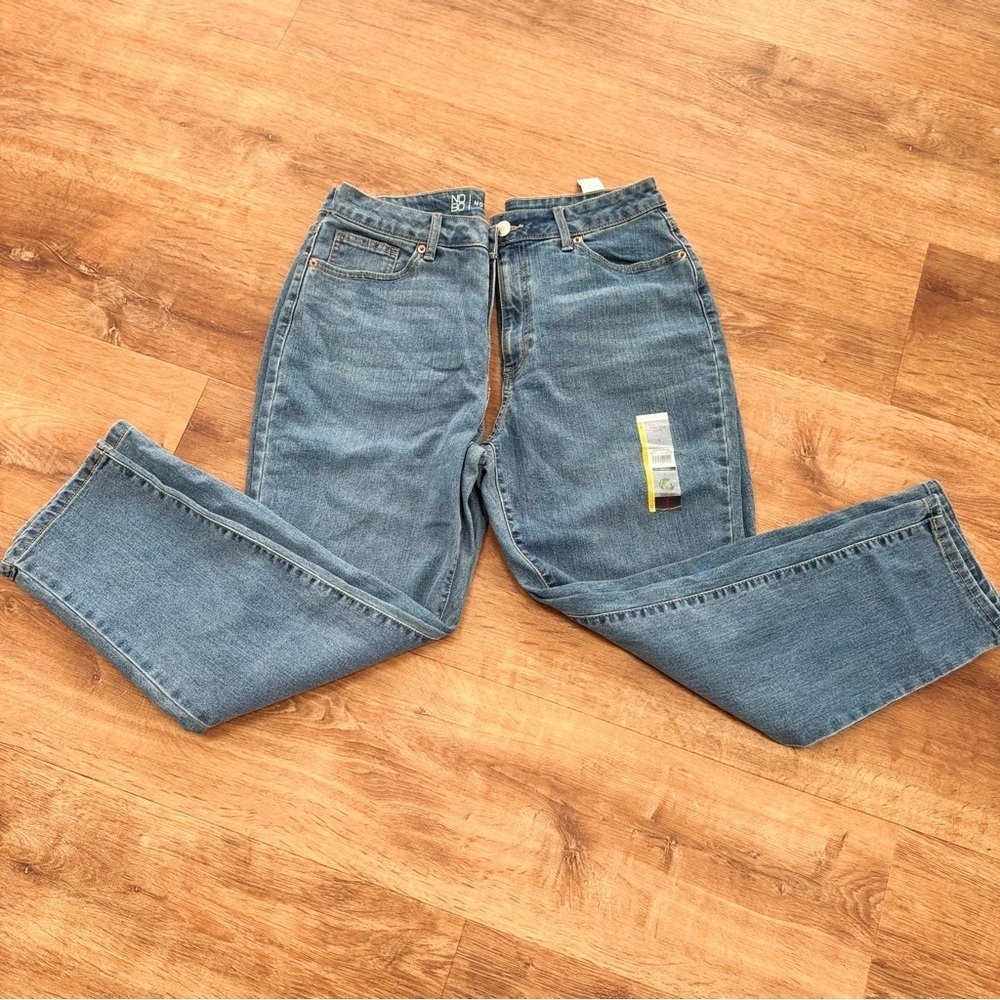 No Boundaries Juniors High Rise Mom Jeans, Size 11, 27" Inseam, NWT LOT OF 2 New